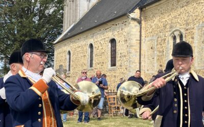 Concert de trompes de chasse à Saint Marcouf